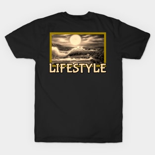Surfing t-shirt design T-Shirt